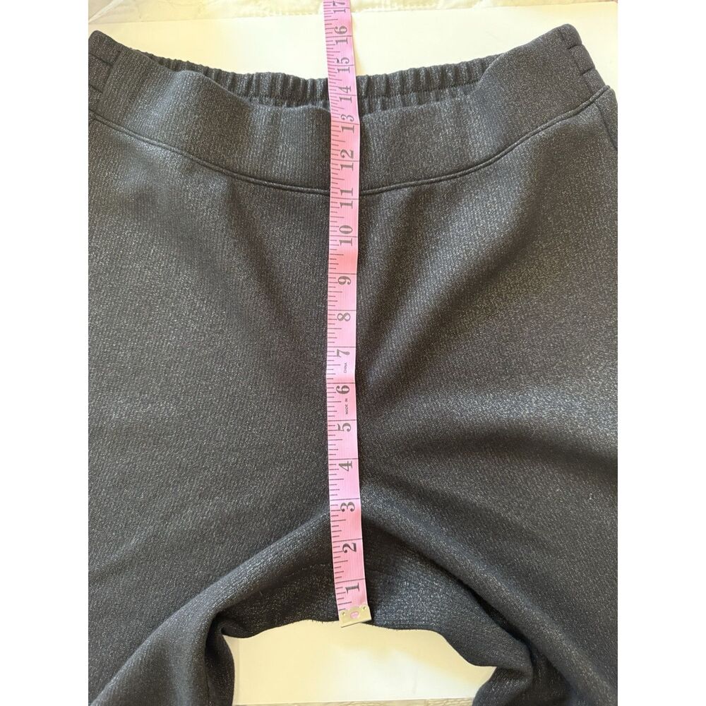 Spanx Air Essentials Wide Leg Shimmer Metallic Pull On Comfort Soft Size Large - Picture 13 of 16